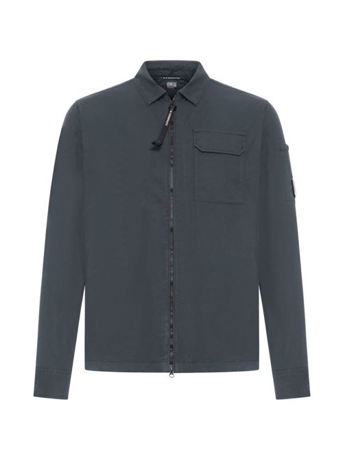 Giacca uomo antracite con zip CP COMPANY | 20CMOS705A110143G921